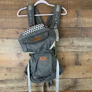 Sunveno gray baby carrier hipseat